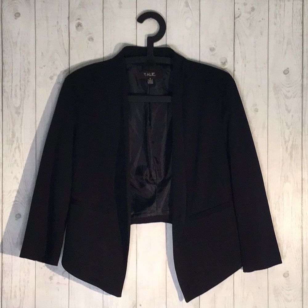 Ladies M Black Talie Blazer